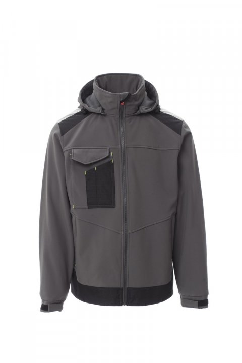 Performer 2.0 Softshell-Jacke RAUCHGRAU/SCHWARZ