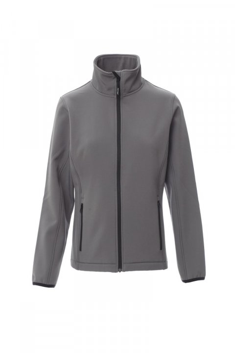 Perth Lady Softshell-Jacke STAHLGRAU