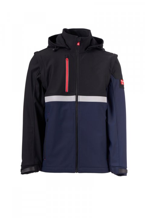 Wise 2In1 Softshell-Jacke MARINEBLAU/SCHWARZ
