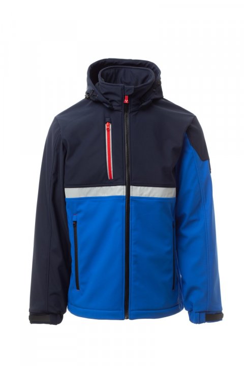 Wise Softshell-Jacke KÖNIGSBLAU/MARINEBLAU
