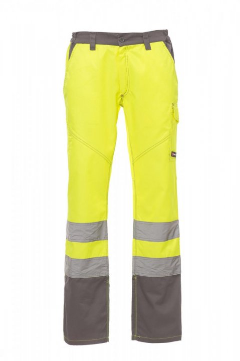Charter Arbeitshose FLUOGELB/STAHLGRAU