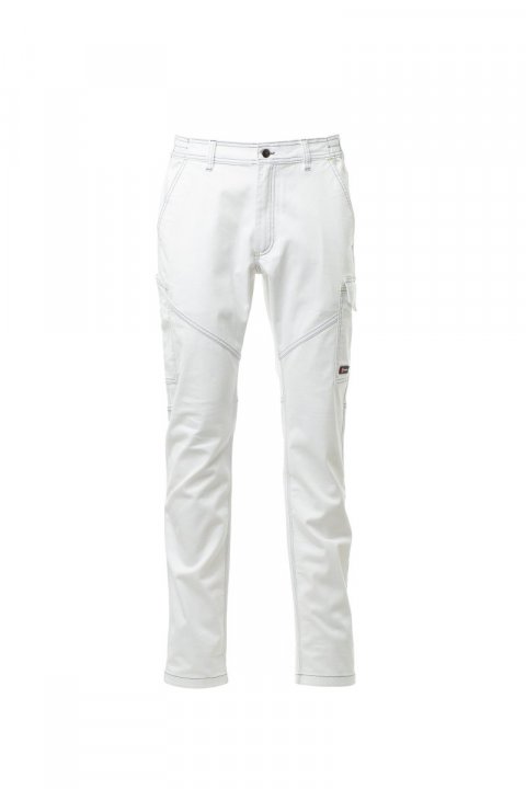Worker Stretch Arbeitshose Blanc