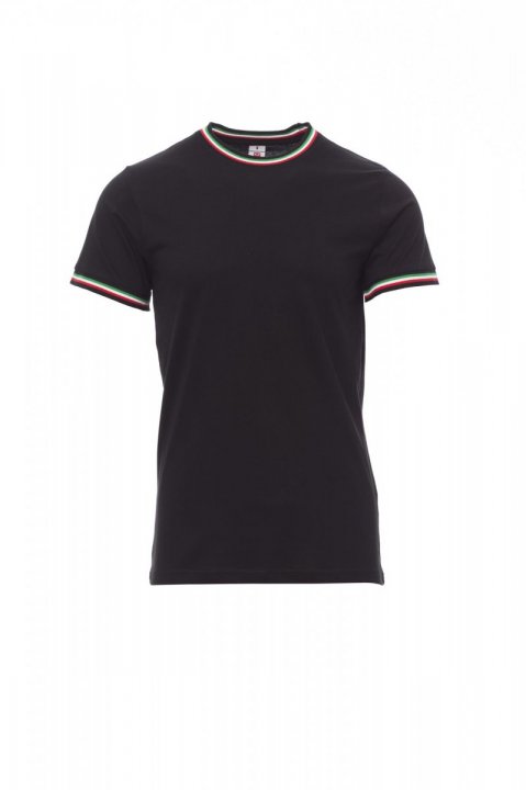 Flag T-shirt Noir / ITALIEN
