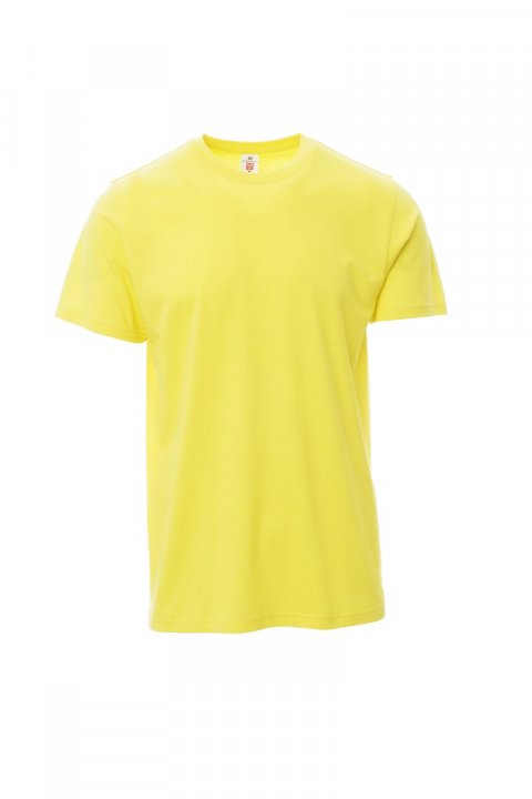 Print T-shirt Jaune