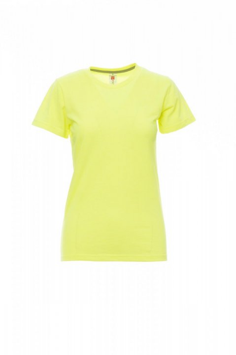 Sunset Lady Fluo T-Shirt FLUOGELB