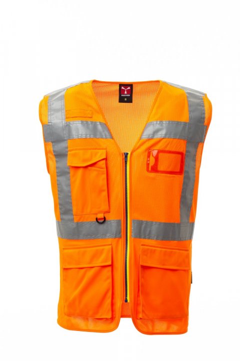 Extra Mesh Weste FLUOORANGE