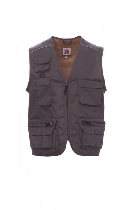 Pocket Weste RAUCHGRAU