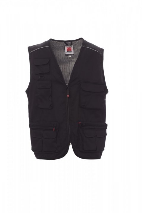Pocket Weste SCHWARZ