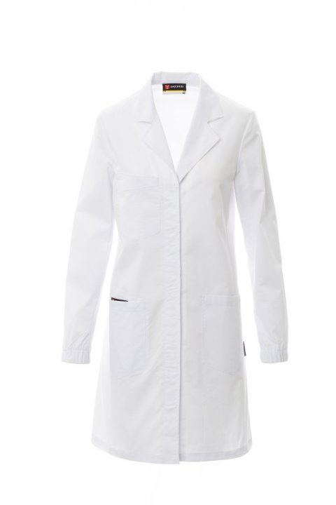 Lab Lady Arbeitsmantel WEISS