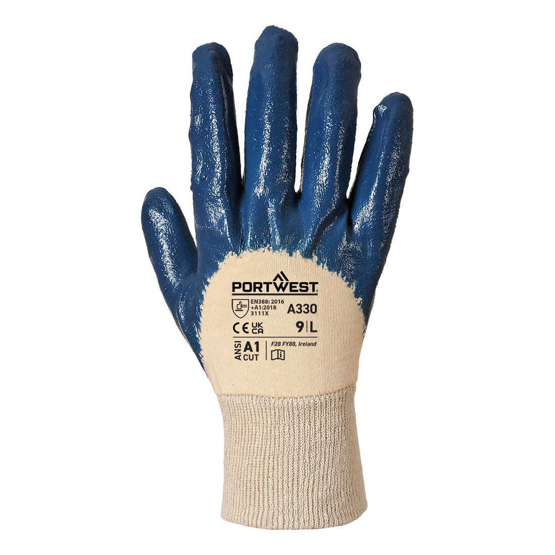 Dünner Nitrilhandschuh Mit Strickbund 2