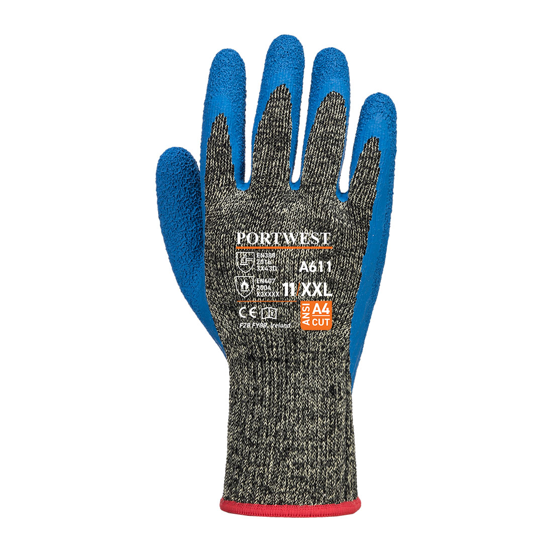 Aramid HR Schnittschutz-Latex-Handschuh 2