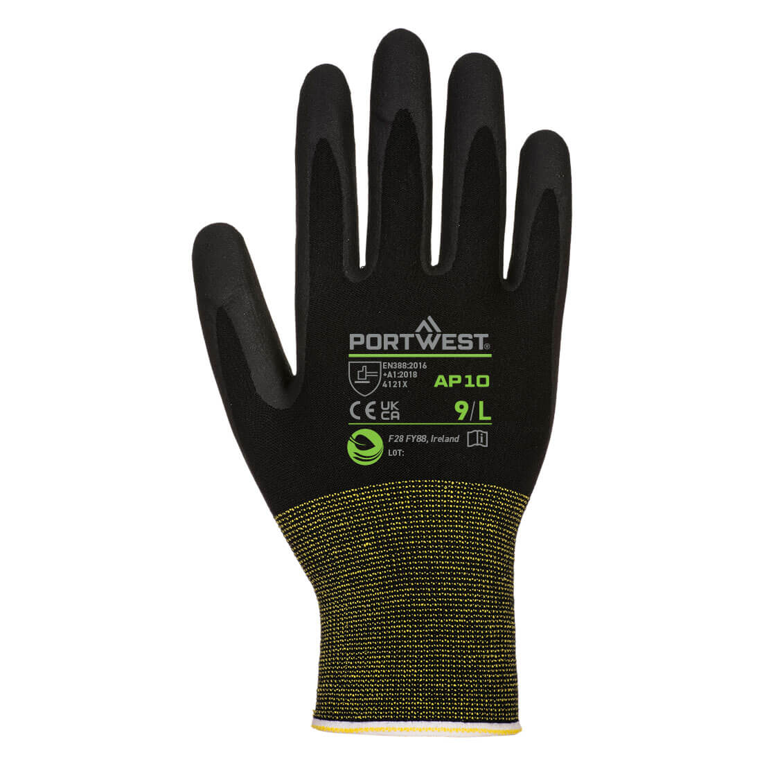 NPR15 Nitrilschaum Handschuh aus Bambus - 12er Pack 2