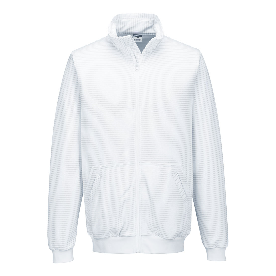 Antistatisches ESD-Sweatshirt mit Reißverschluss 7