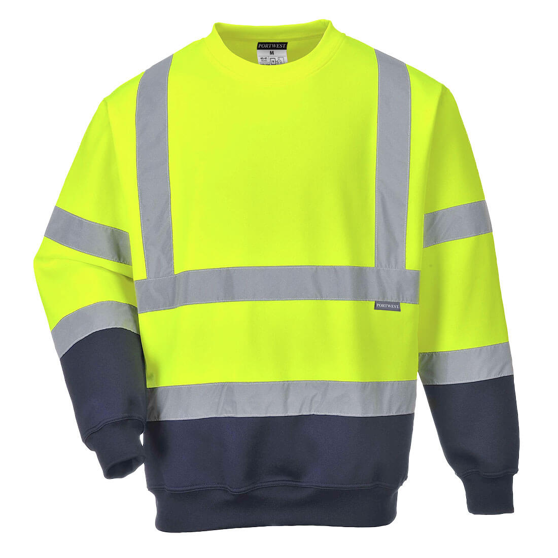Hi-Vis Kontrast Sweatshirt 3
