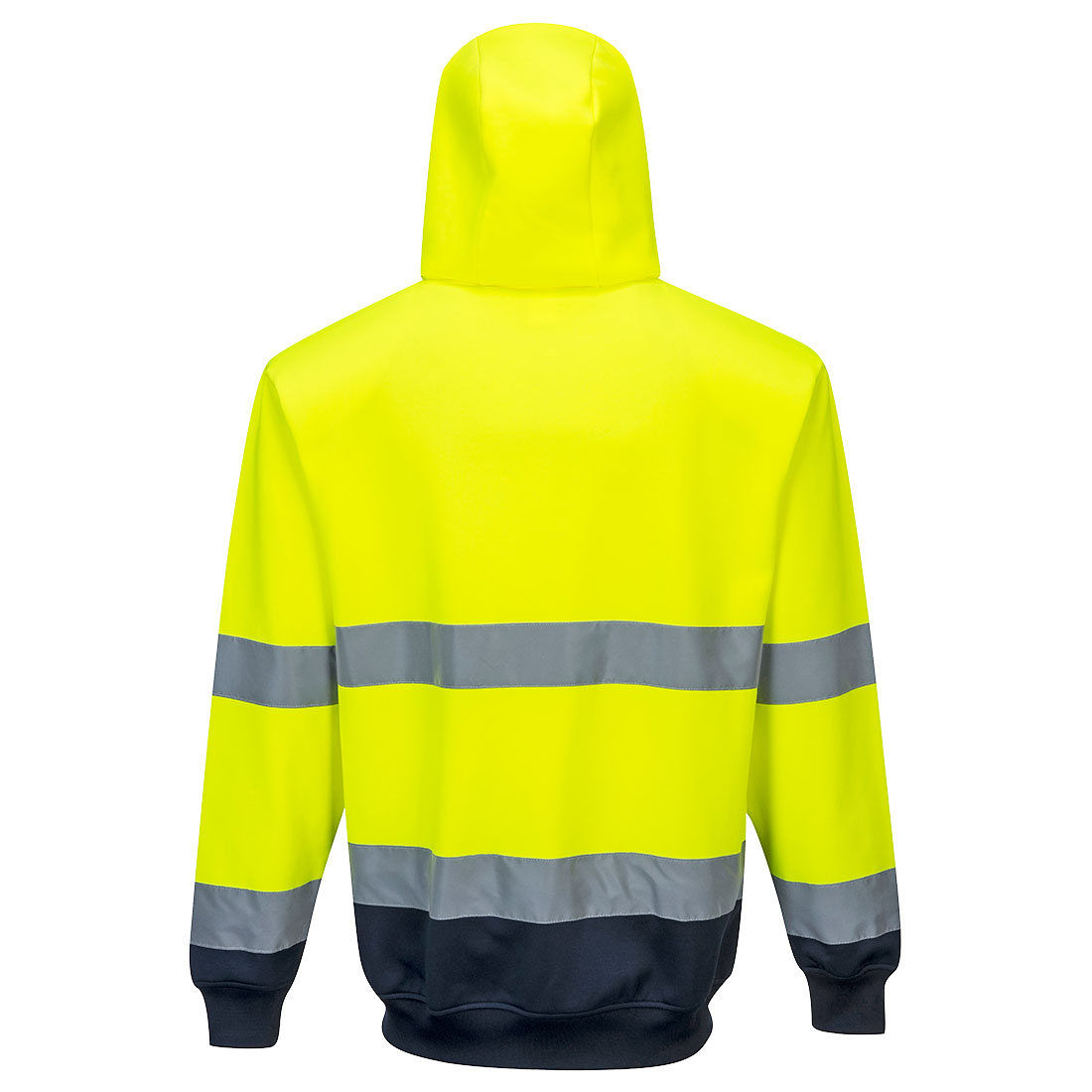 Hi-Vis Kontrast Kapuzen Sweatjacke 4