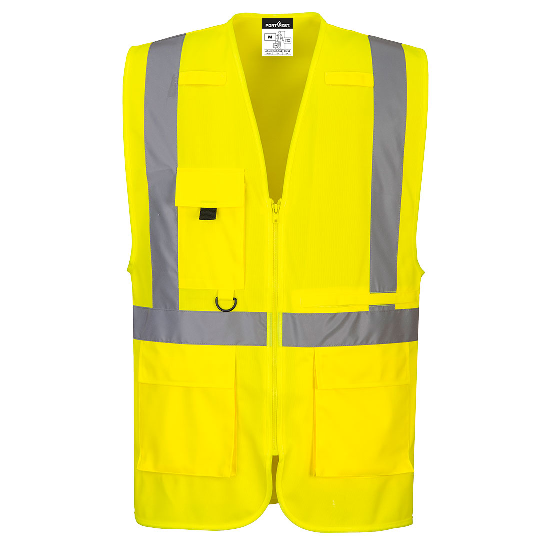Hi-Vis Exekutiv Weste mit Tablet-Tasche 3