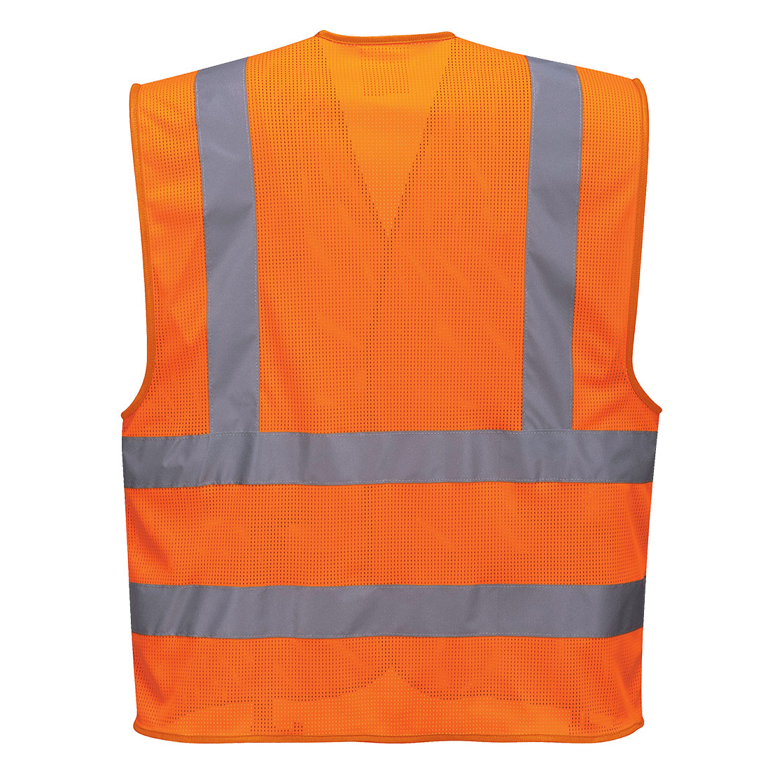 Hi-Vis Mesh Weste mit Schulterreflexband 2