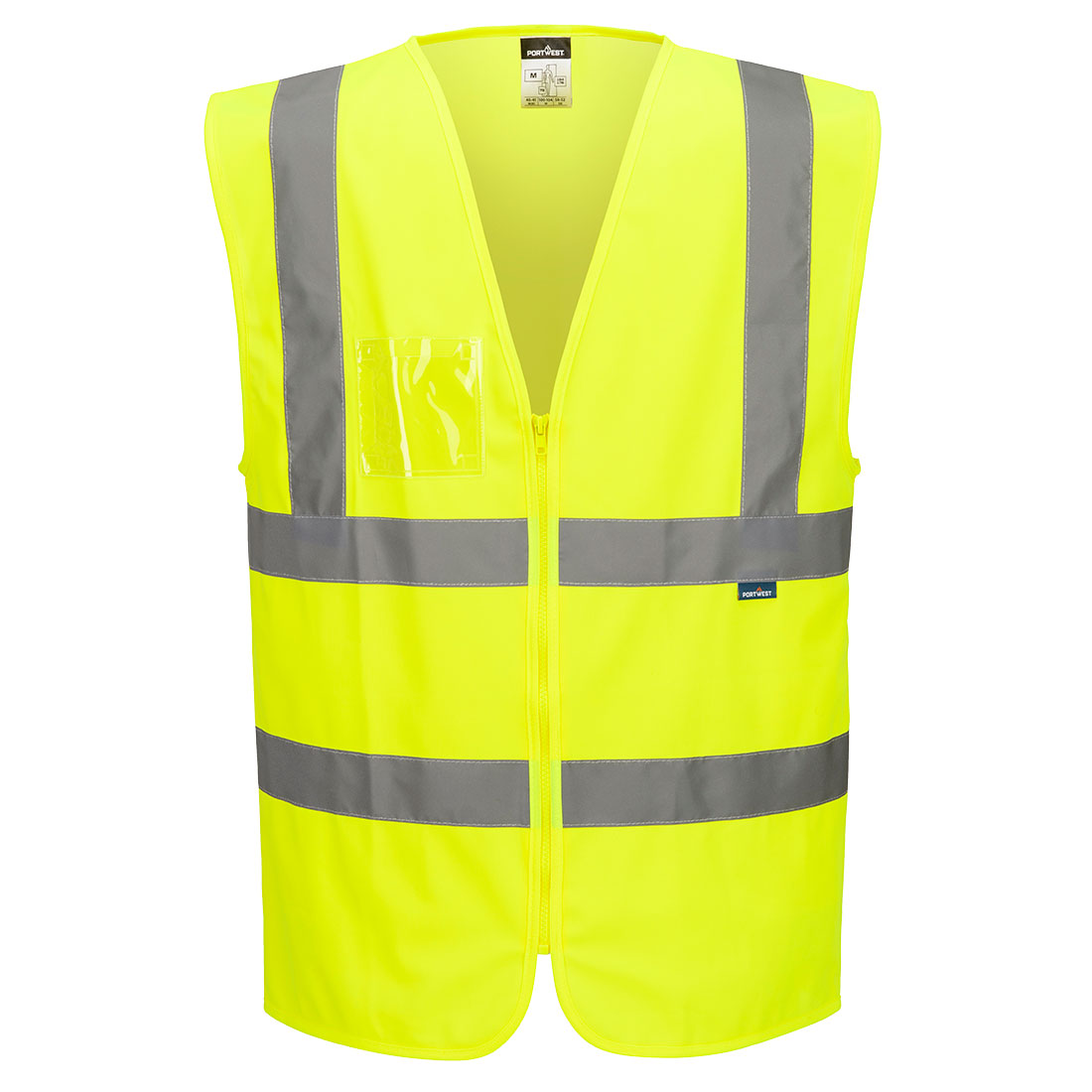 Hi-Vis Zipped Band and Brace Vest 3
