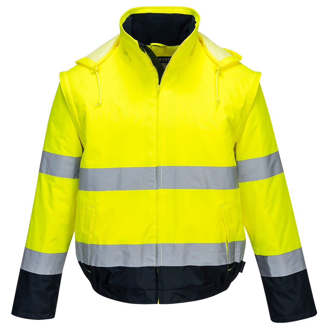 Leichte Hi-Vis Kontrast 2-in-1 Pilotjacke Essential 2