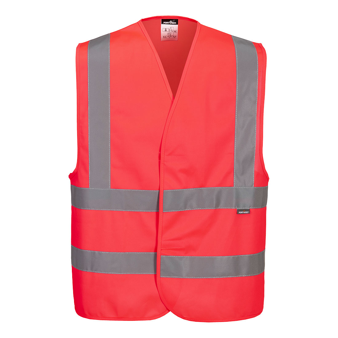 Hi-Vis Weste mit Schulterreflexband 3