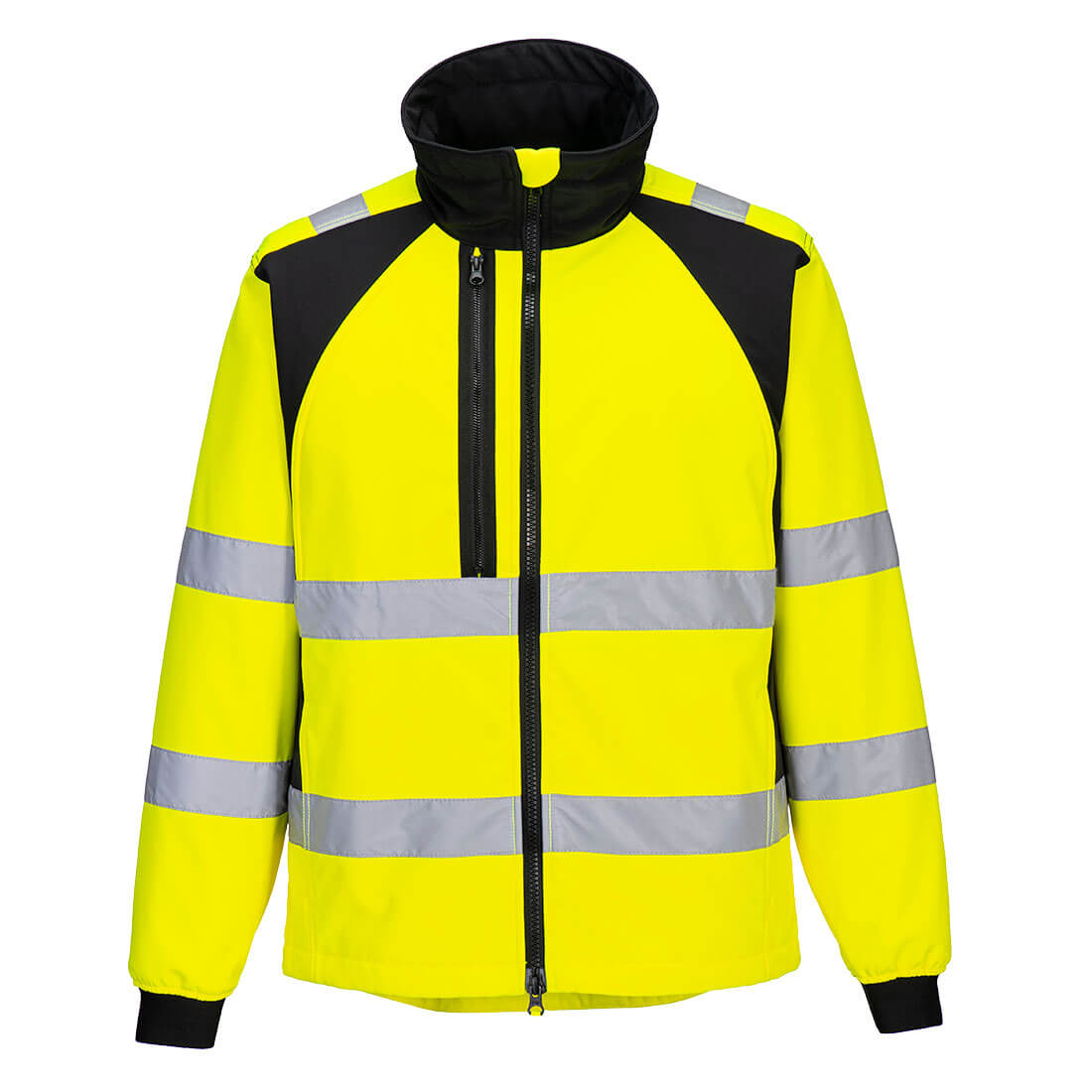 WX2 Eco Hi-Vis Softshelljacke (2L) 3