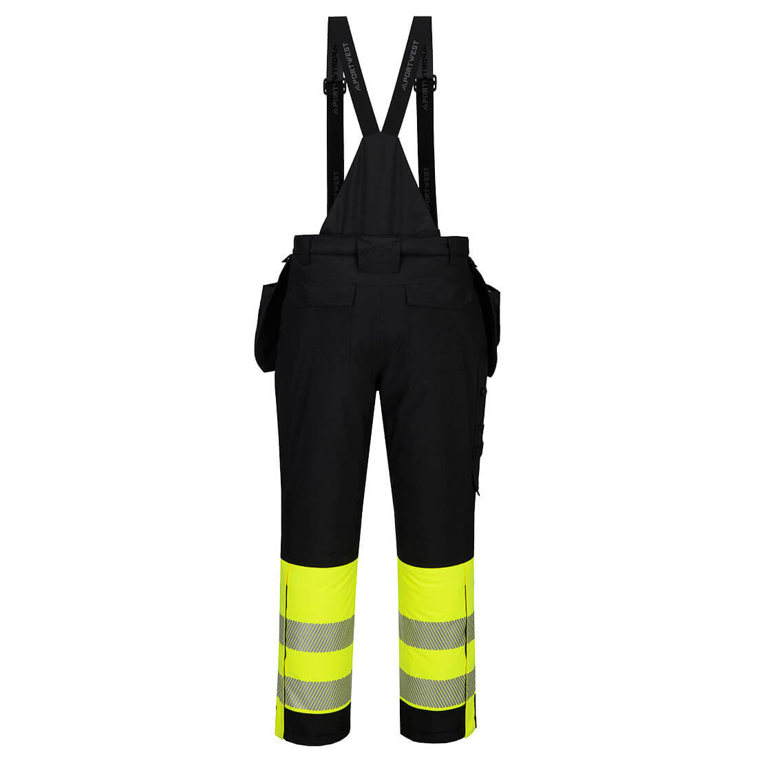 DX4 Hi-Vis Winter Latzhose Klasse 1 4
