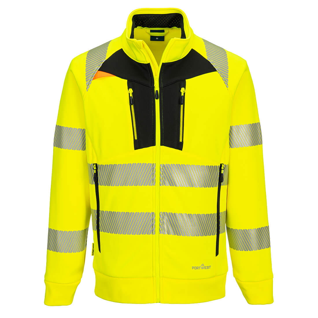 DX4 Hi-Vis Sweatjacke mit Kragen Klasse 1 3