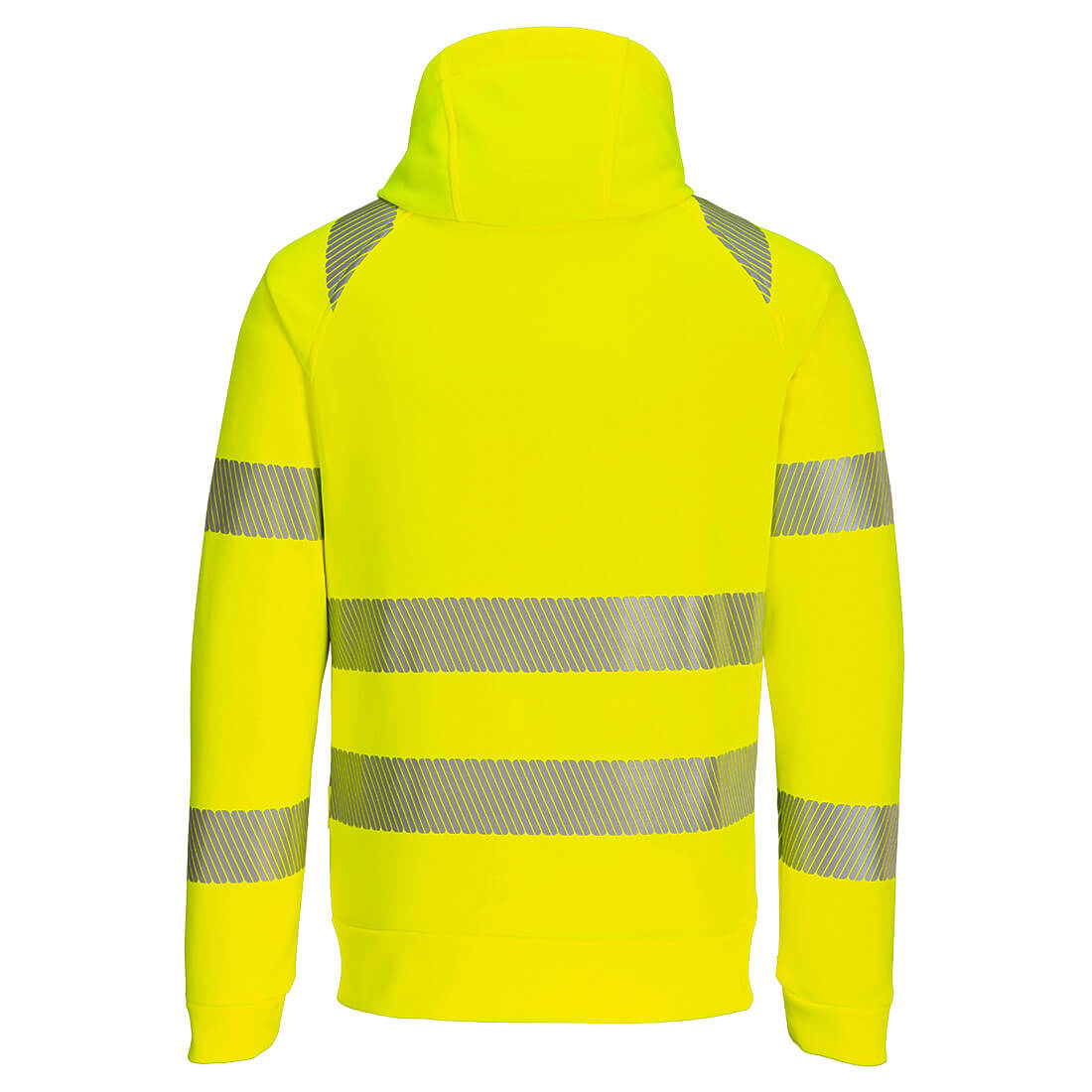 DX4 Hi-Vis Kapuzenjacke mit Reißverschluss 4