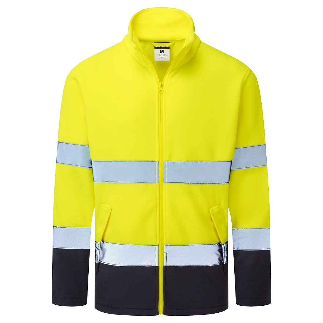 ES1 Essential Hi-Vis Contrast Fleece 3