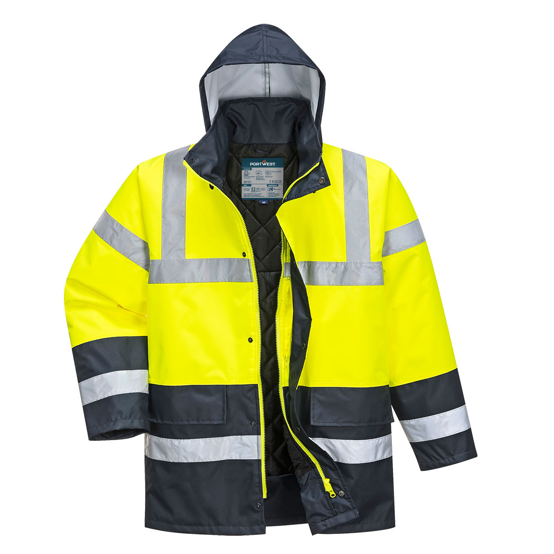 ES1 Essential Hi-Vis Contrast Winter Traffic Jacket 3