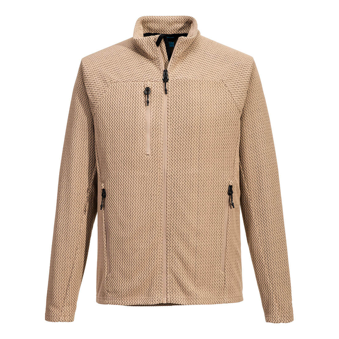 EV4 strukturierte Fleecejacke 3