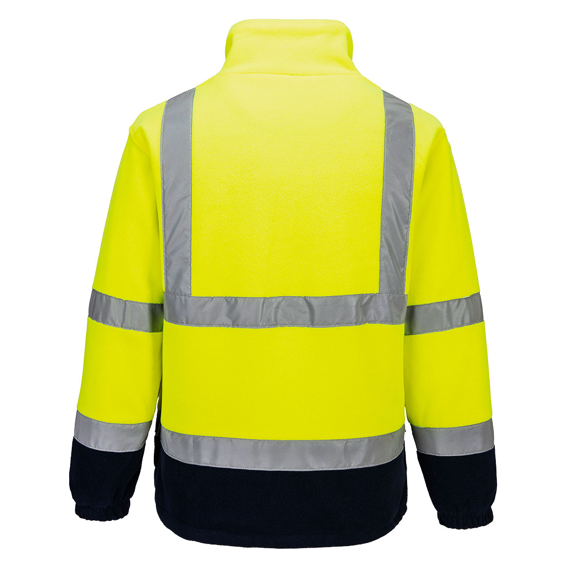 Hi-Vis Kontrast Fleecejacke 4