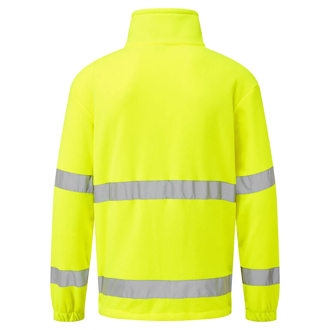 Hi-Vis Fleecepullover mit 1/2 Reißverschluss 4