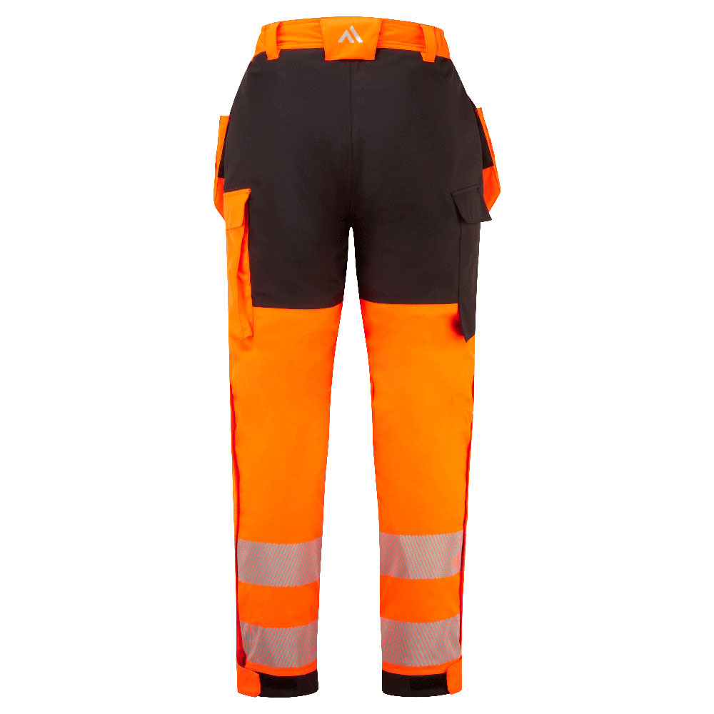 PW3 Modaflame Rain+ Hi-Vis FR Winterhose mit Holstertaschen 2