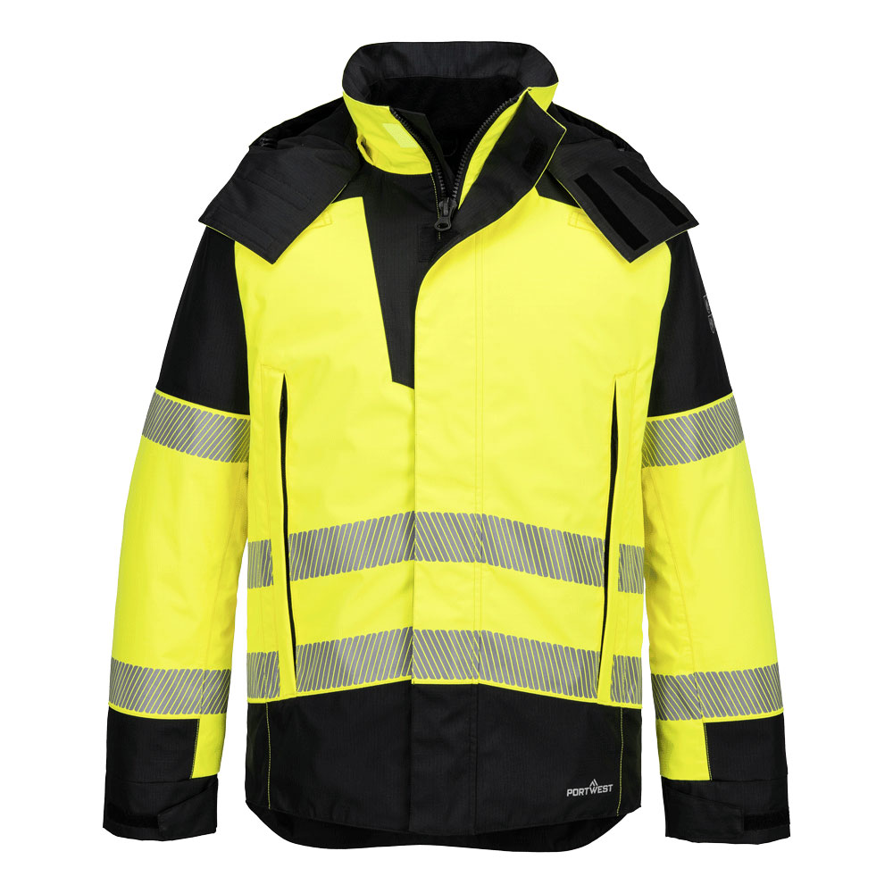 PW3 Modaflame Rain+ Hi-Vis Winterjacke 3