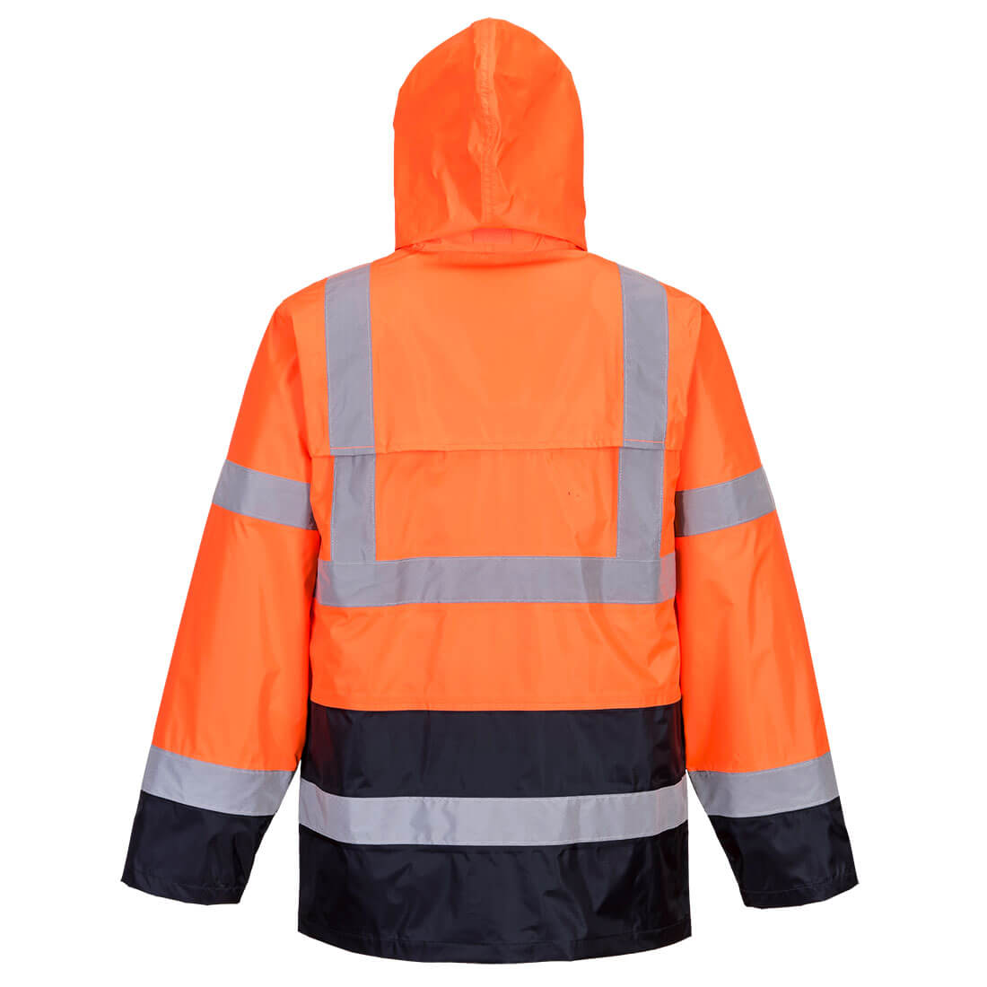 Hi-Vis Klassische Kontrast Regenjacke 2