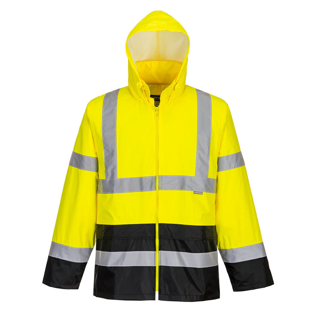 Hi-Vis Klassische Kontrast Regenjacke 3