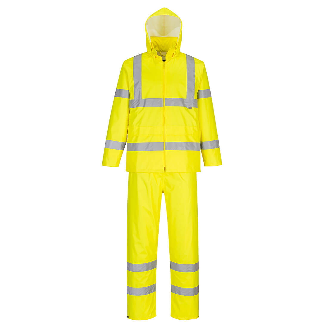 Hi-Vis Regenanzug leicht verstaubar 3