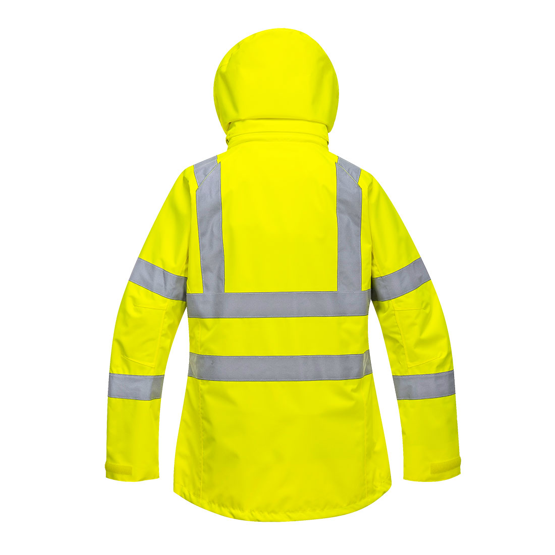 Hi-Vis Damen Regenjacke atmungsaktiv 2