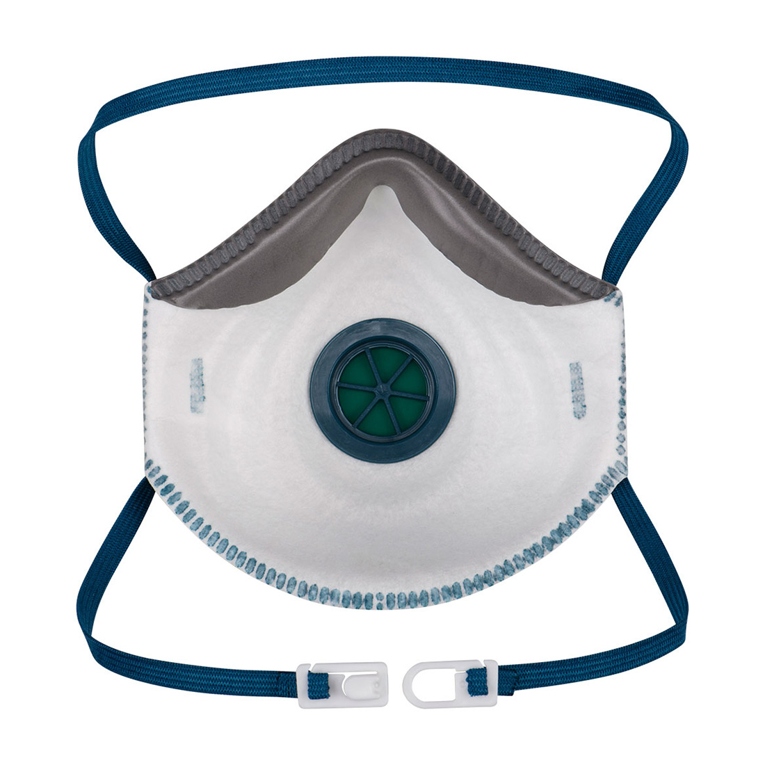 FFP2 ERGONET Dolomit Feinstaubmaske mit Ventil 2