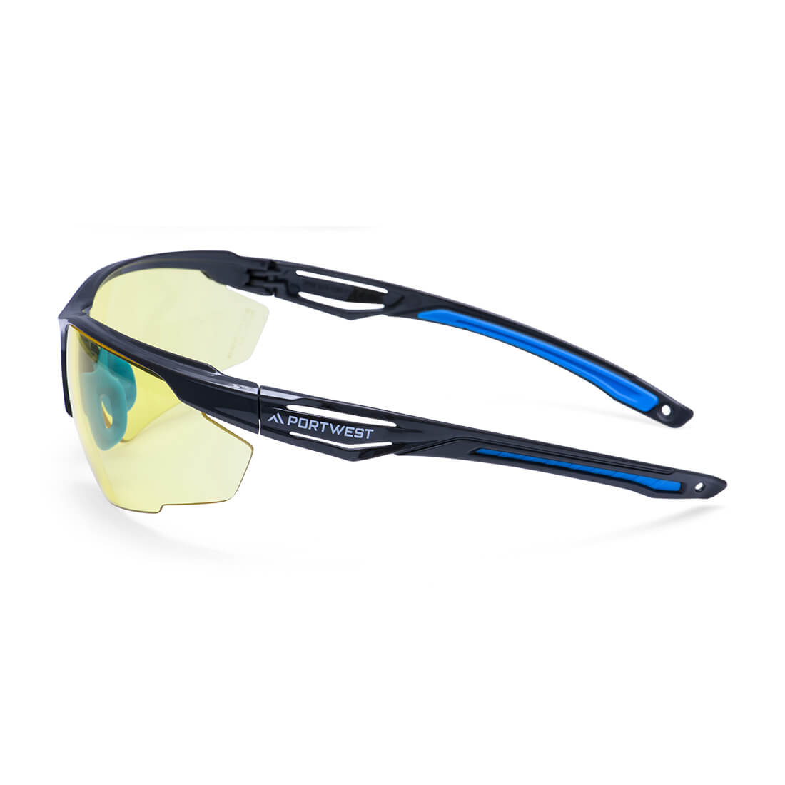 Anthrazitfarbene KN Schutzbrille 2