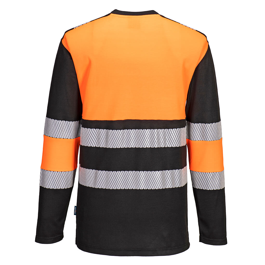PW3 Hi-Vis Cotton Comfort T-Shirt Klasse 1, langarm 2