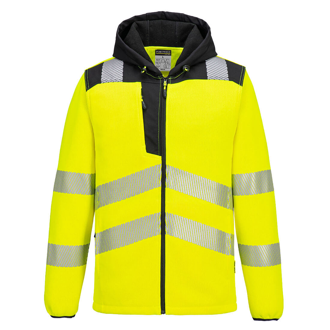Hi-Vis Technical Fleecejacke 3