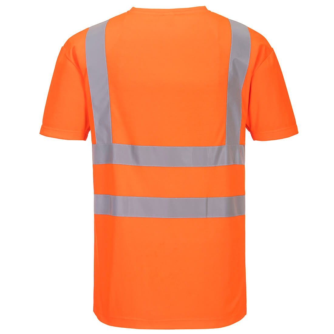 Hi-Vis Cotton Comfort T-Shirt mit Mesheinsatz kurzarm 2