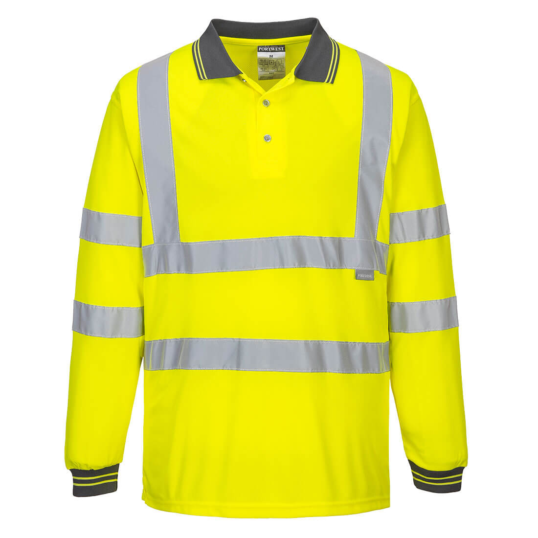 Hi-Vis Poloshirt Langarm 3