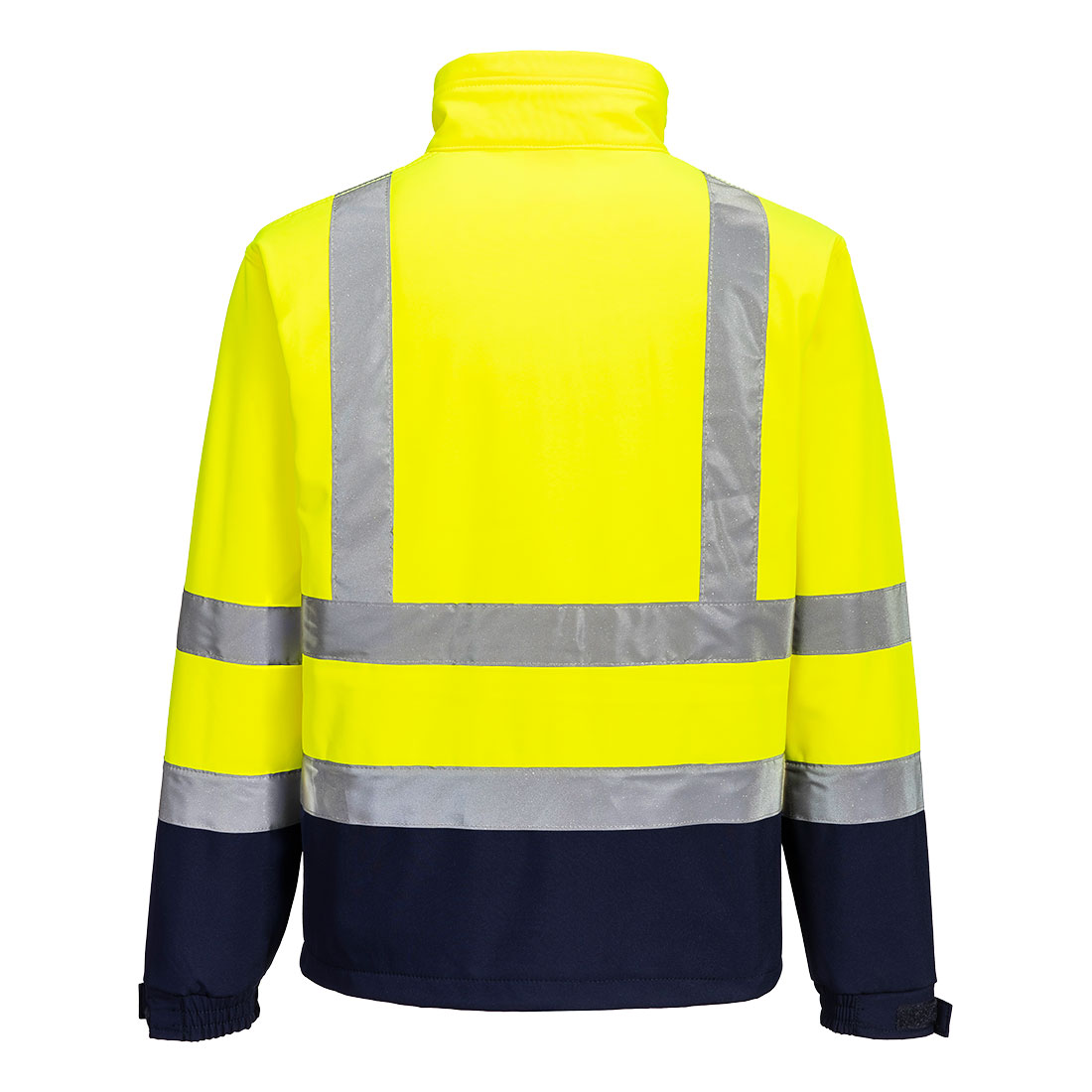 Hi-Vis Kontrast Softshelljacke (3L) 4