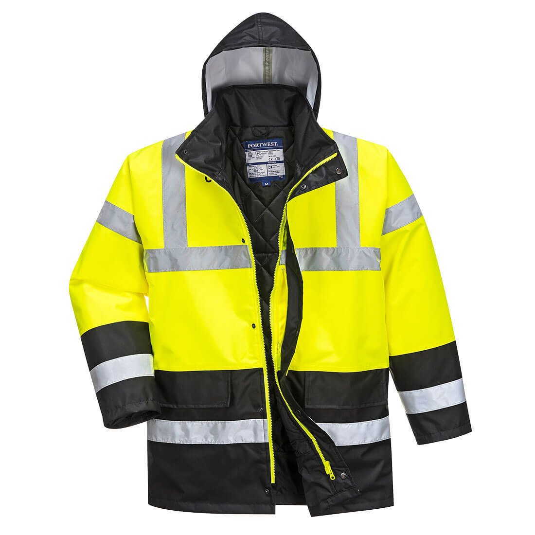 Hi-Vis Kontrast Winter Verkehrsjacke 2