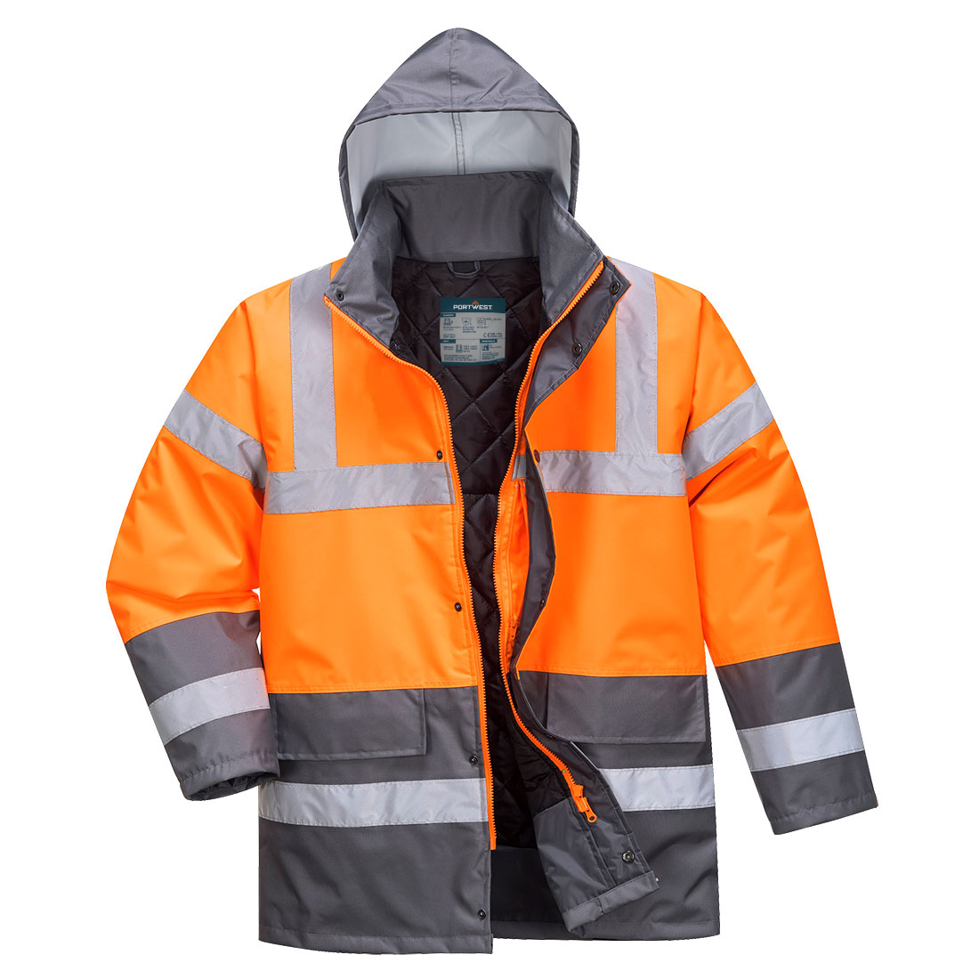 Hi-Vis Kontrast Winter Verkehrsjacke 2