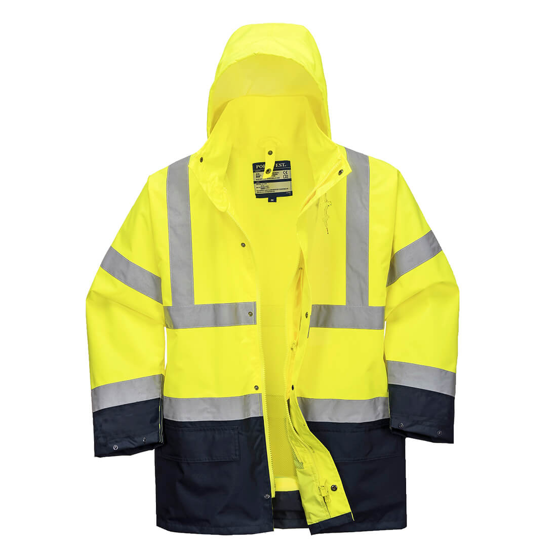 Hi-Vis 5-in-1 Kontrast Jacke Essential 4