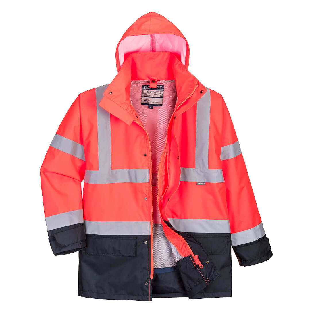 Hi-Vis 5-in-1 Kontrast Exekutiv Jacke 2